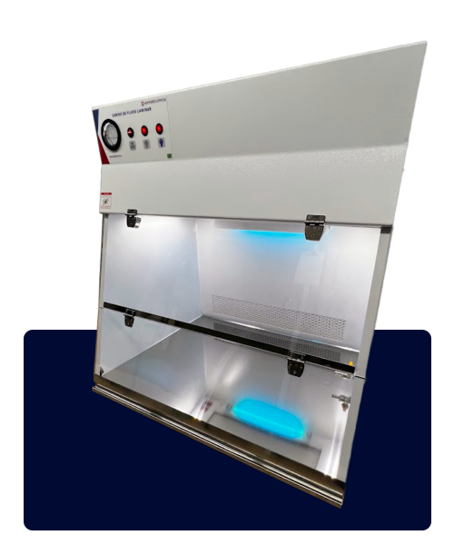 Cabine de fluxo laminar, unidirecional